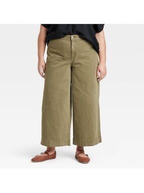 Ava & Viv Olive Green Jean